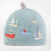 Poppy Treffry Boats Tea Cosy.