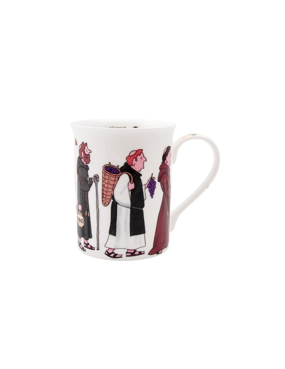 Alison Gardiner Bone China Monks mug boxed.