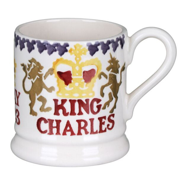 King Charles III Coronation 1/2 Pint Mug by Emma Bridgewater