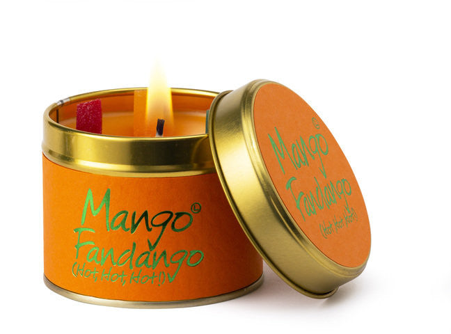 Mango Fandango Scented Candle from Lily-Flame. Handmade in England