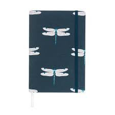 Sophie Allport Dragonfly A5 Fabric Notebook