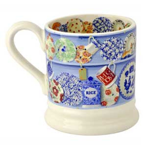 Blue Larder 1/2 pint mug from Emma Bridgewater.