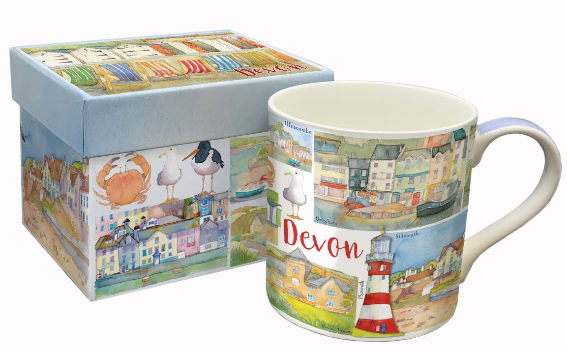Emma Ball Devon Bone China Mug (Boxed)
