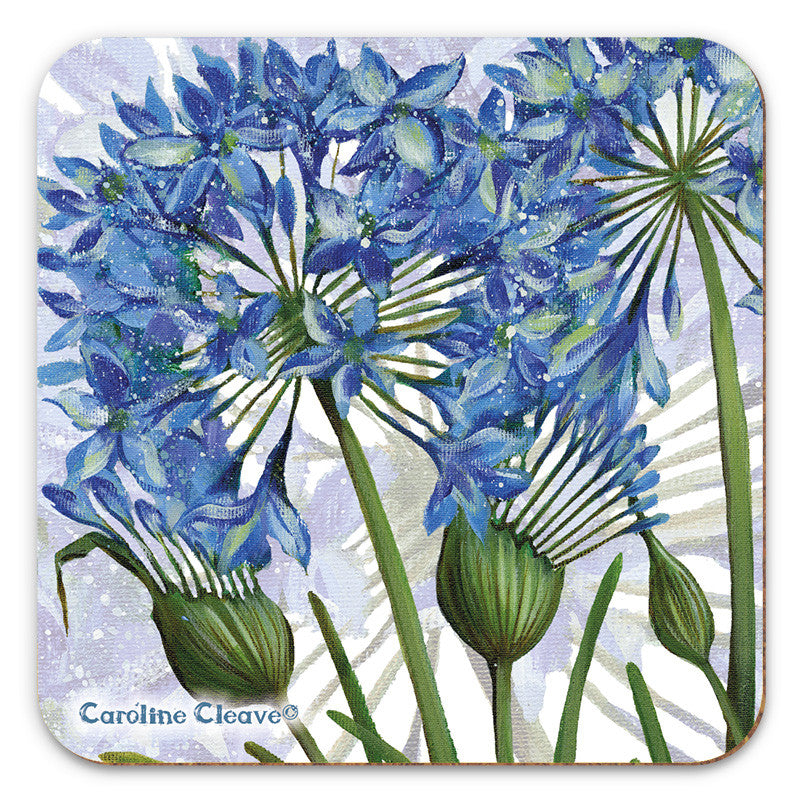 Agapanthus Coaster from Caroline Cleave