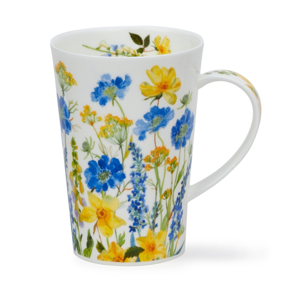 Shetland Cottage Borders Blue Mug by Dunoon.