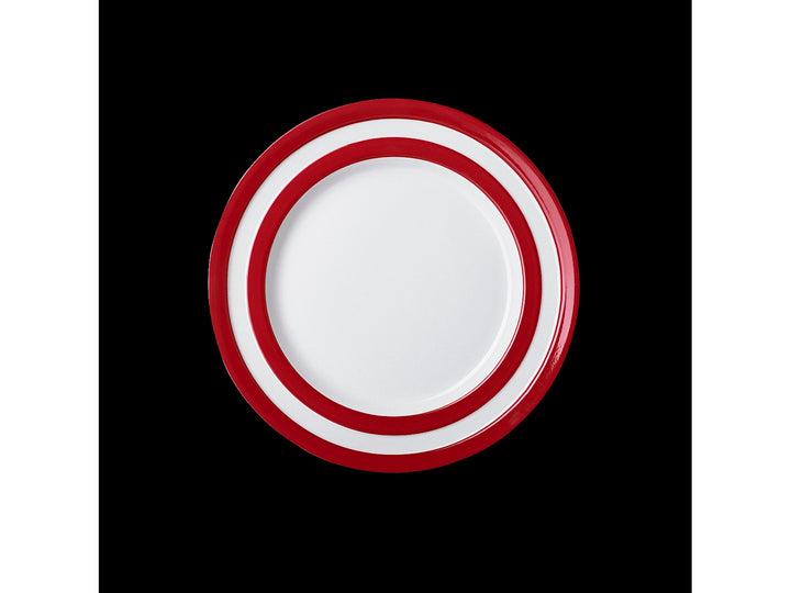 Cornishware 9.5 inch Lunch plate - Red