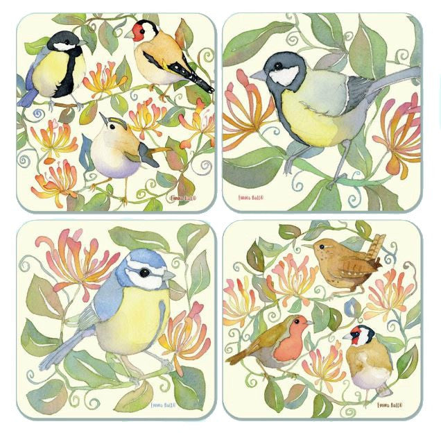 Garden Birds - Set of 4 from Emma Ball