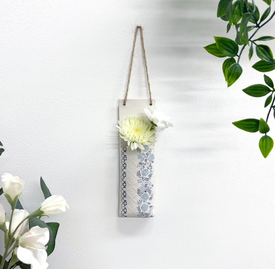 Alex Allday Narrow Ceramic Hanging Planter Pot - Fusion Design 1