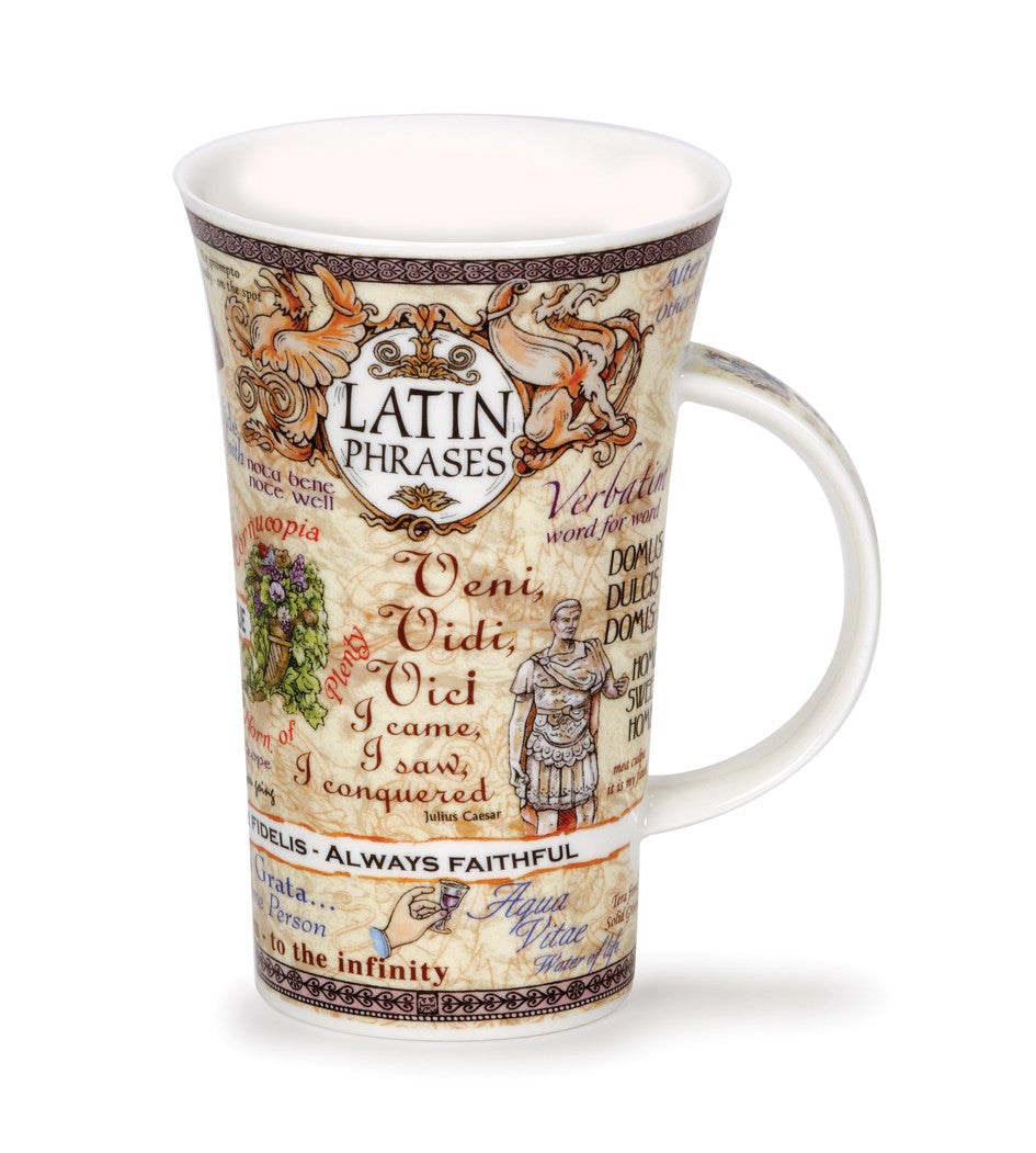 Glencoe Latin Phrases Mug
