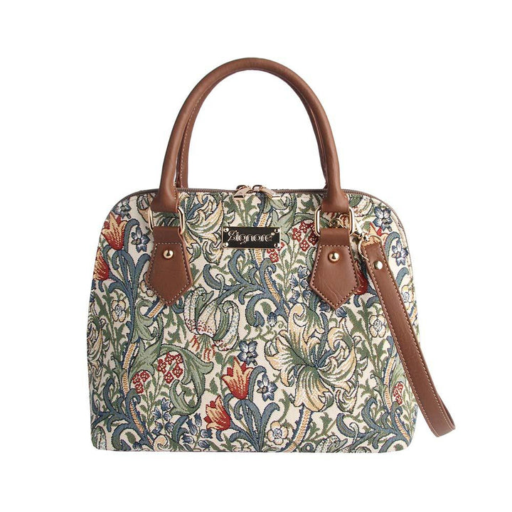 William Morris Golden Lily Convertible Bag.