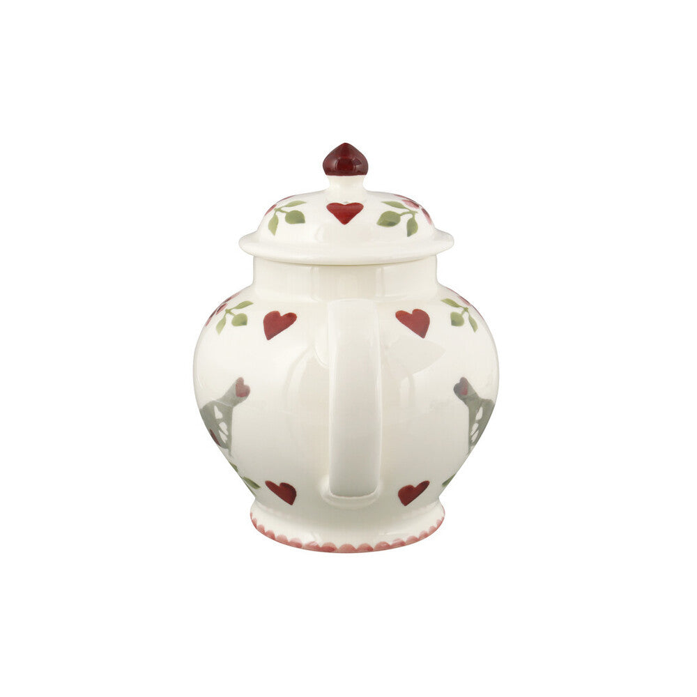 Emma Bridgewater Lovebirds 3 Mug Teapot
