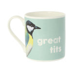 Great Tits Bone China Mug.