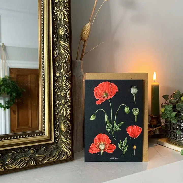 Poppy Greeting Card