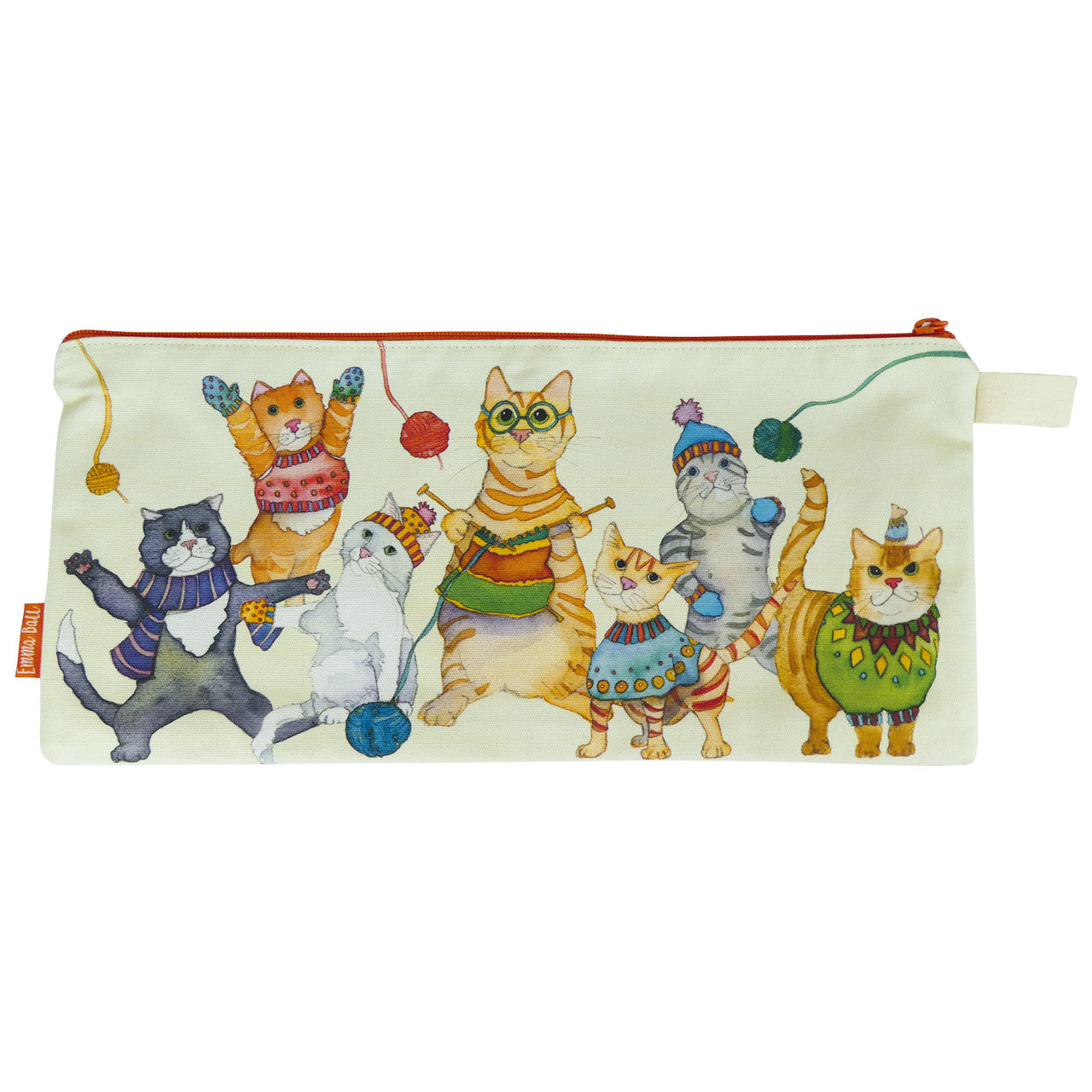 Kittens in Mittens Long Project Bag from Emma Ball,