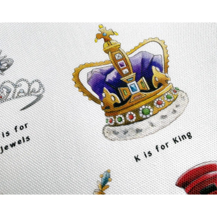 The Royal Alphabet Tea Towel