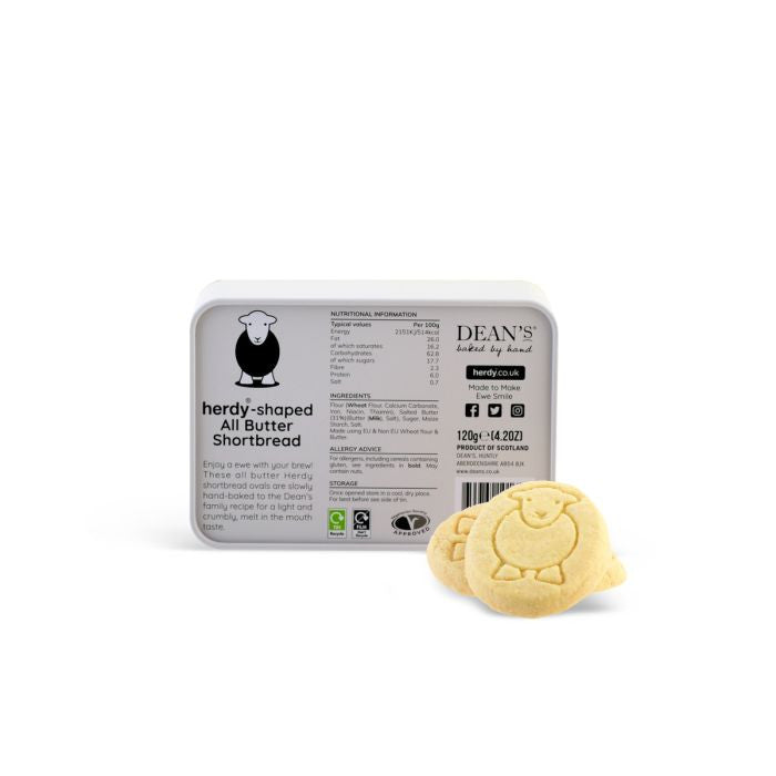 herdy Shortbread small Tin - Pink