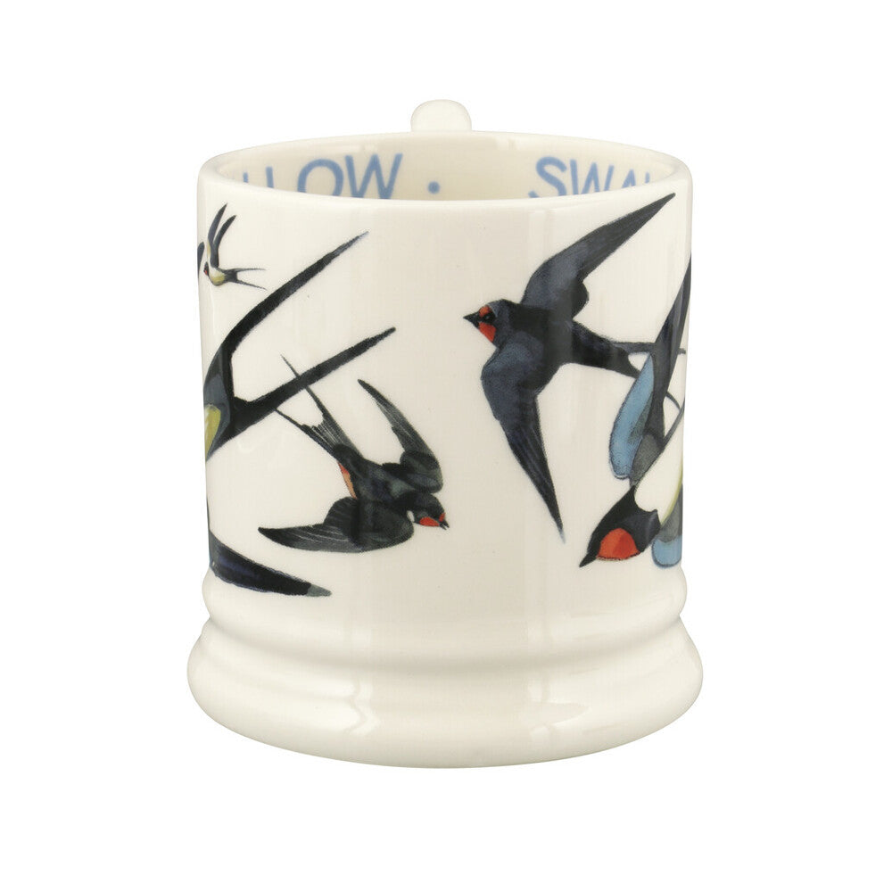 Emma Bridgewater Swallow Half Pint Mug. 
