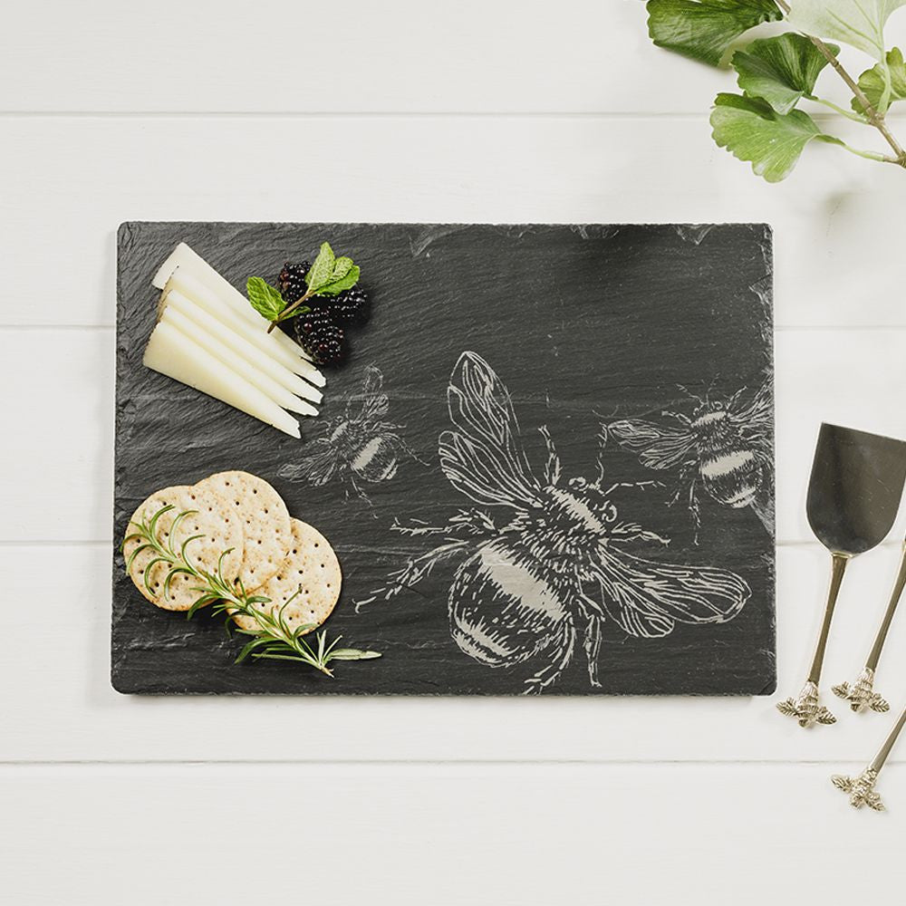 Bee Slate Cheese Board by Sellae House.