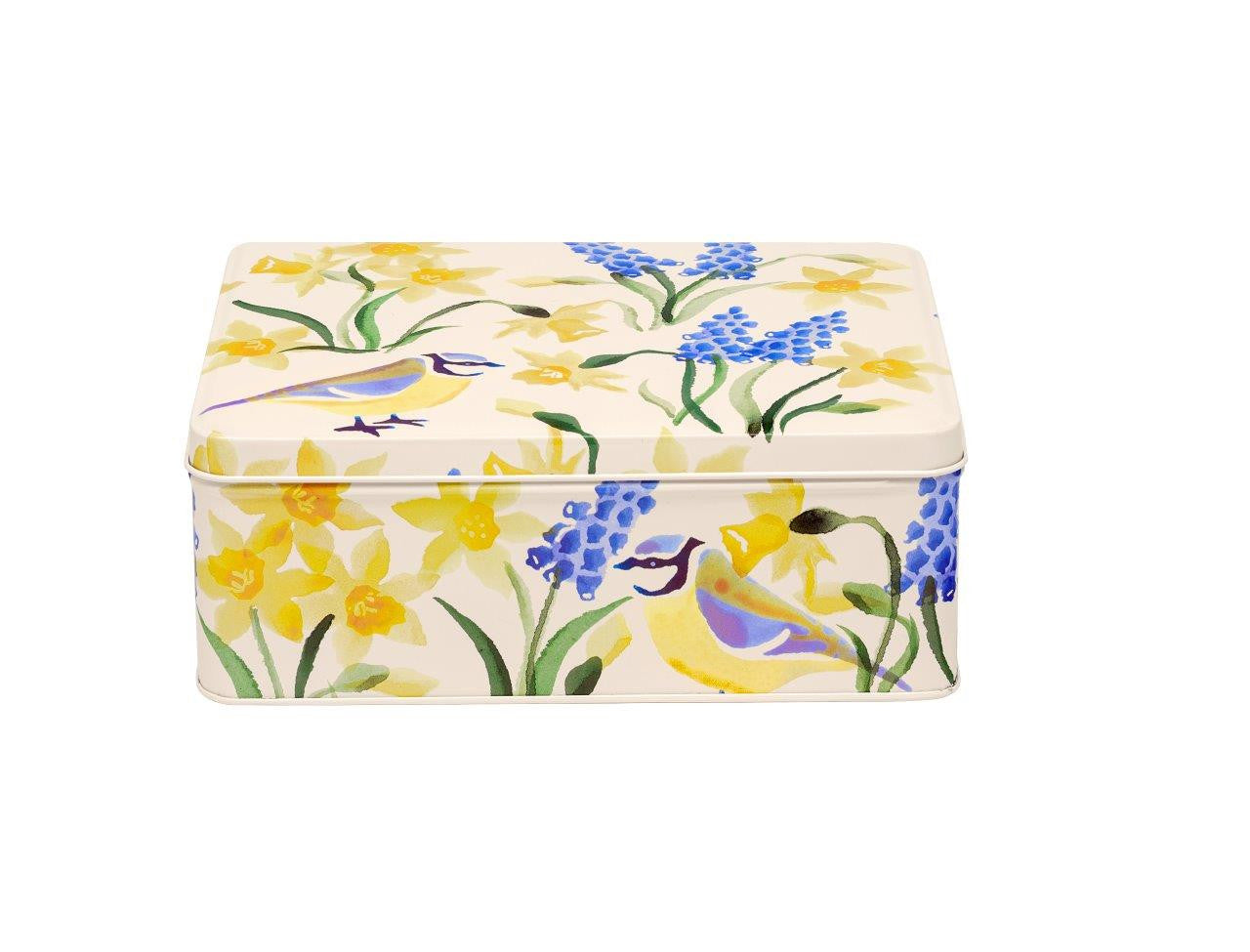 Emma Bridgewater Little Daffodils Deep Rectangular Tin