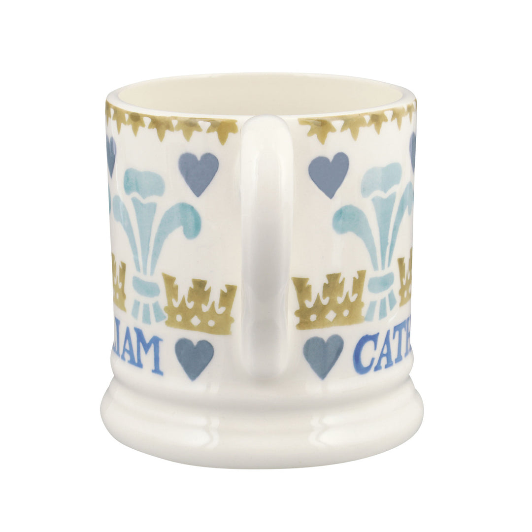 Prince and Princess of Wales 1/2 Pint Mug by Emma Bridgewater