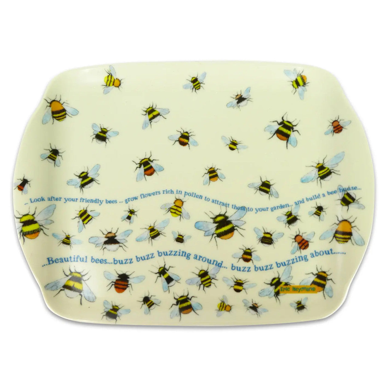 Bees Melamine Scatter Tray by Erik Heyman for Emma Ball