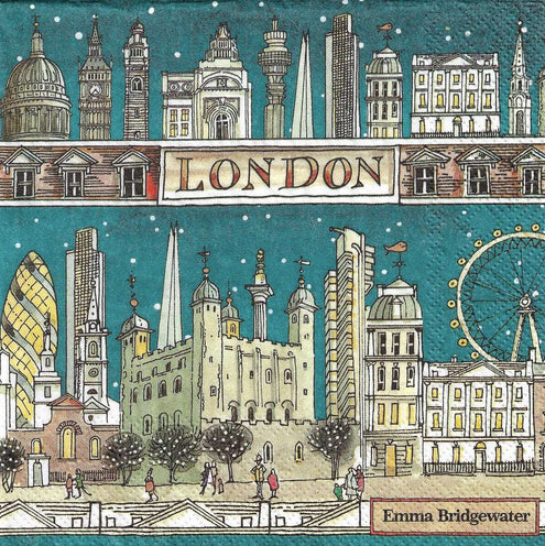 Emma Bridgewater London at Night Lunch Napkins