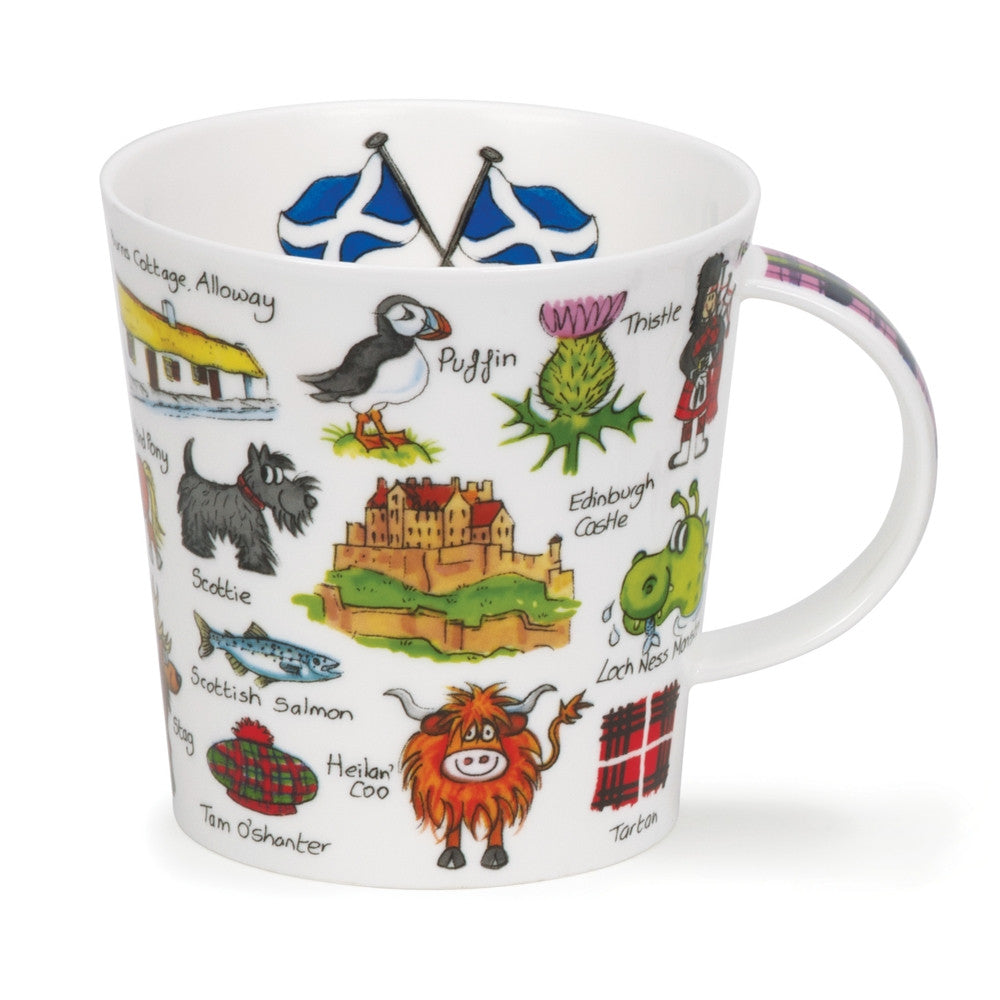 Cairngorm Simply Scotland Fine bone china mug.