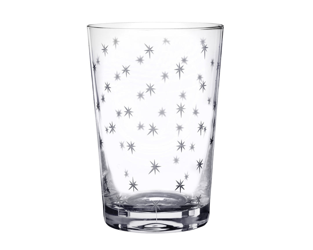 Tumbler with Star Design by The Vintage List.