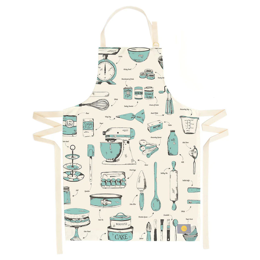 100% cotton Baking Delights apron from Victoria Eggs.