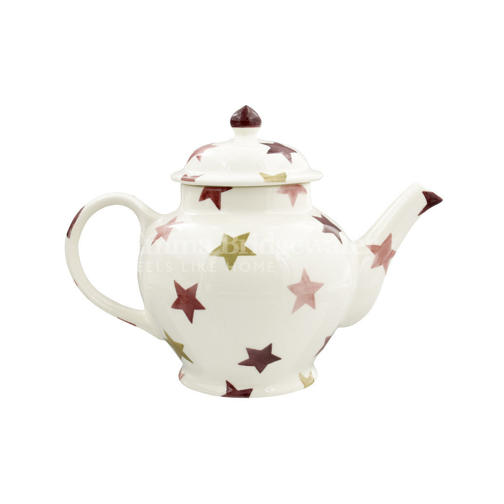 Emma Bridgewater Pink & Gold Stars 3 Mug Teapot