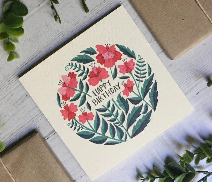 Happy Birthday Card by Becky Amelia