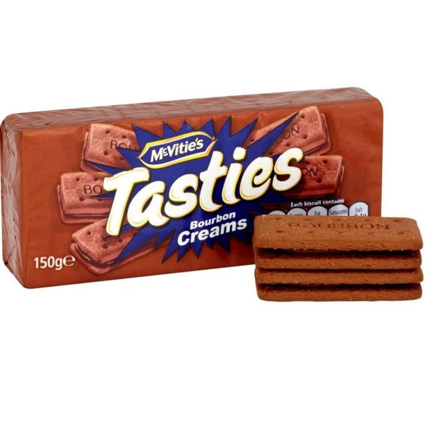 McVities Tasties Bourbon Cream Cookies