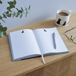Black Labrador Notebook from Sweet William Designs