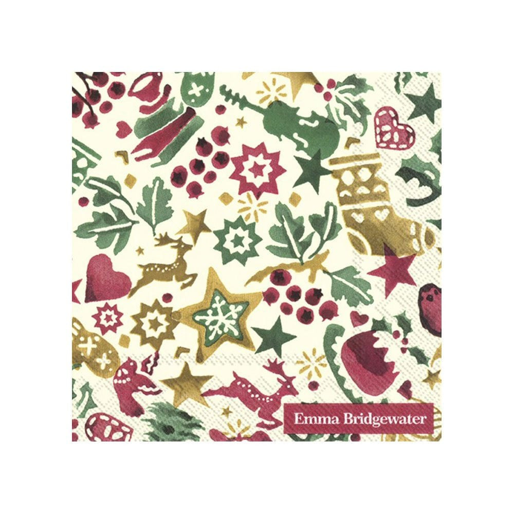 Emma Bridgewater Christmas Celebration Lunch Napkins