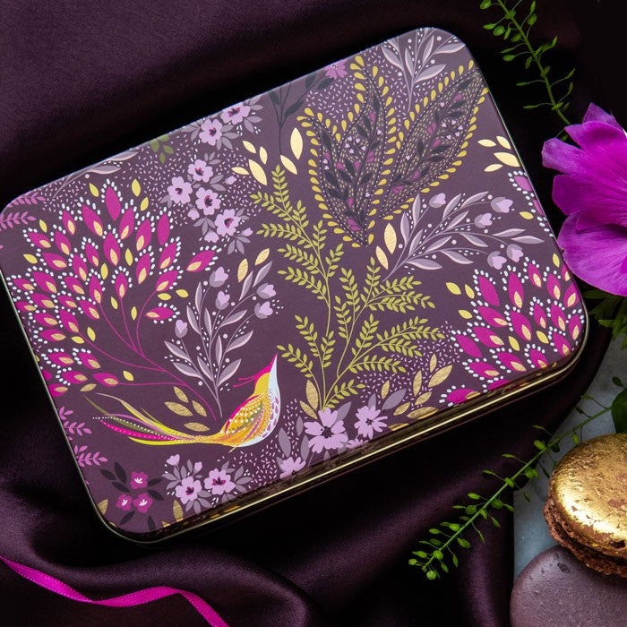 Haveli Garden Plum Songbird by Sara Miller