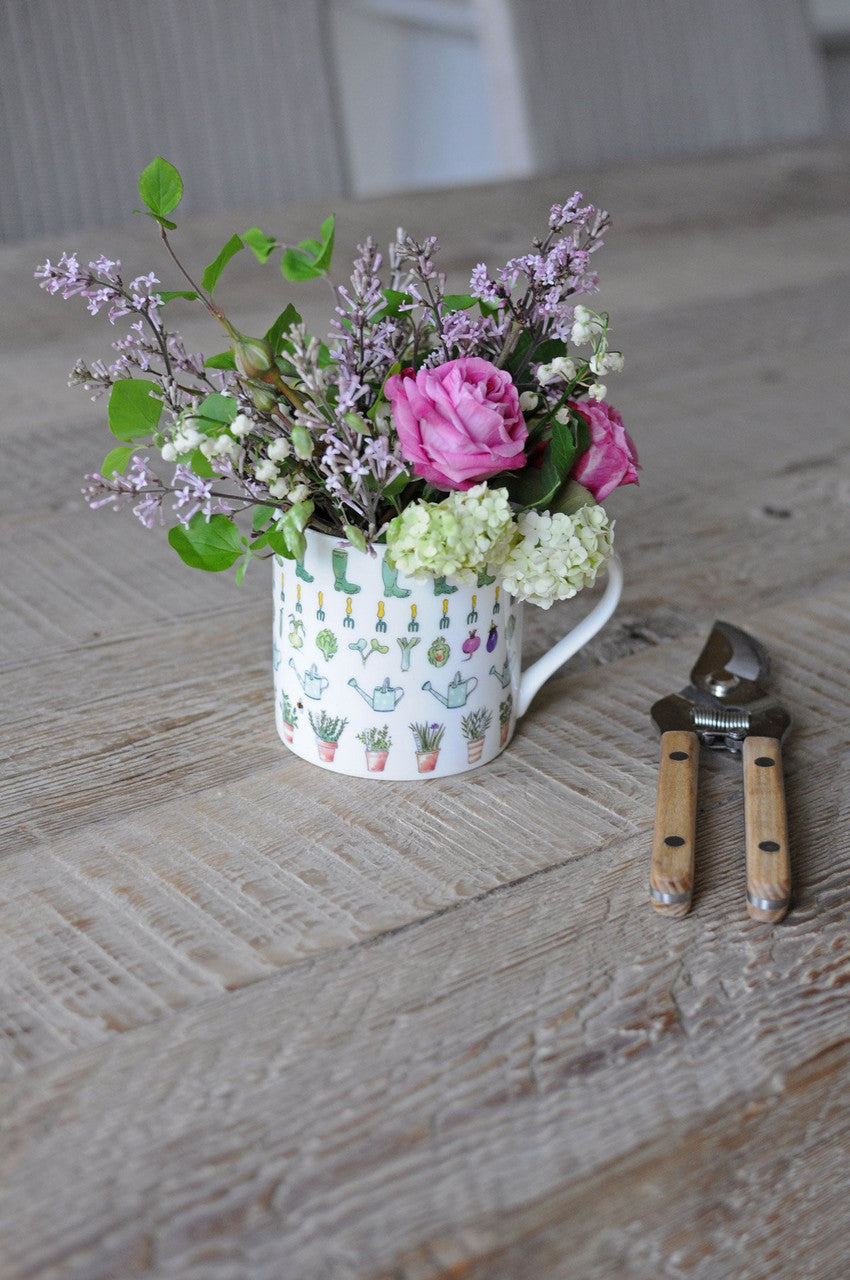 Sophie Allport Green Fingers Mug boxed