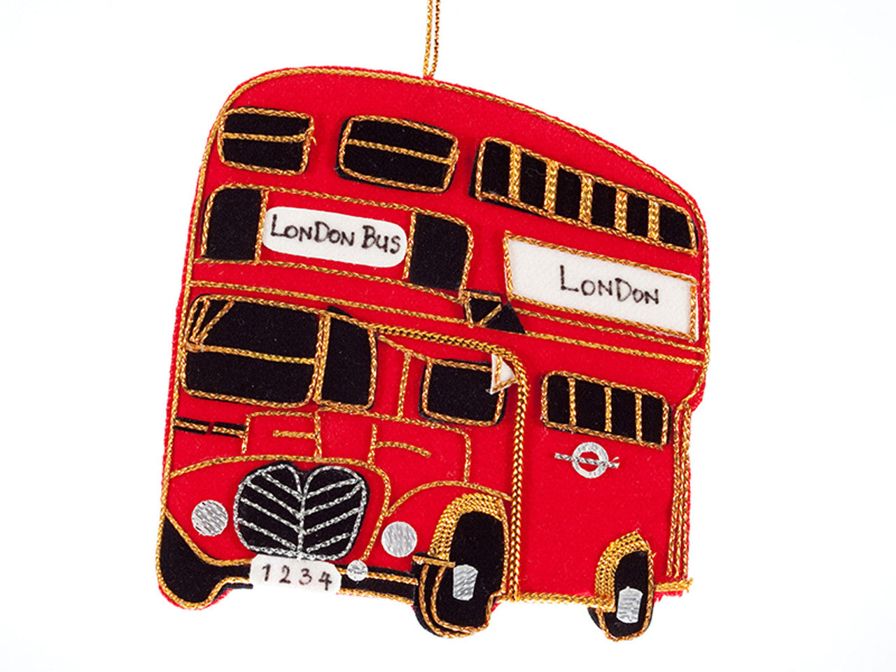 London Bus Decoration by St. Nicolas.
