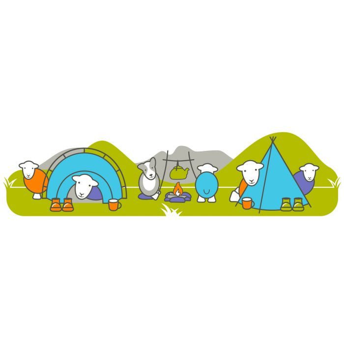 herdy camper mug. Made in England.