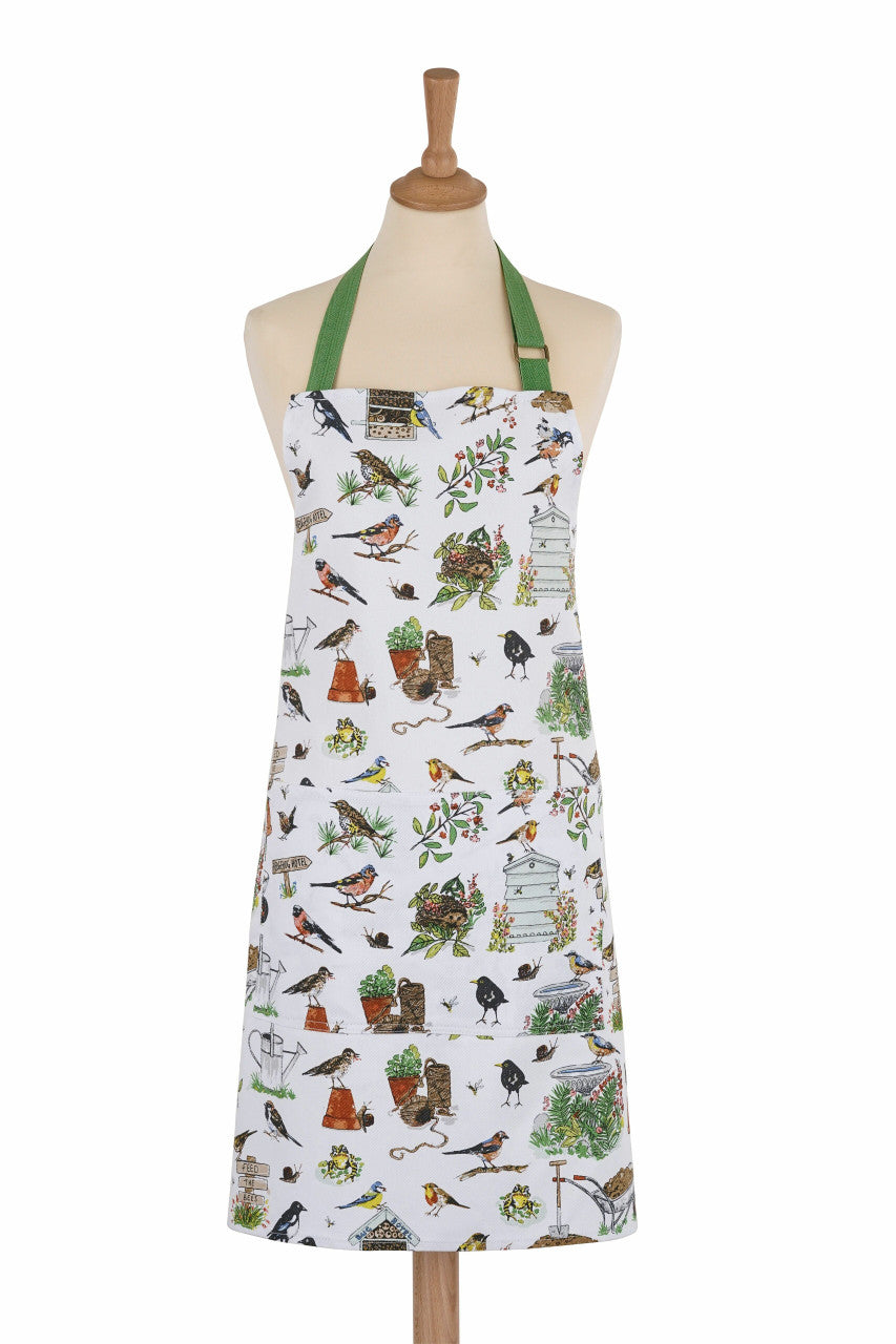 Garden Birds Apron from Ulster Weavers
