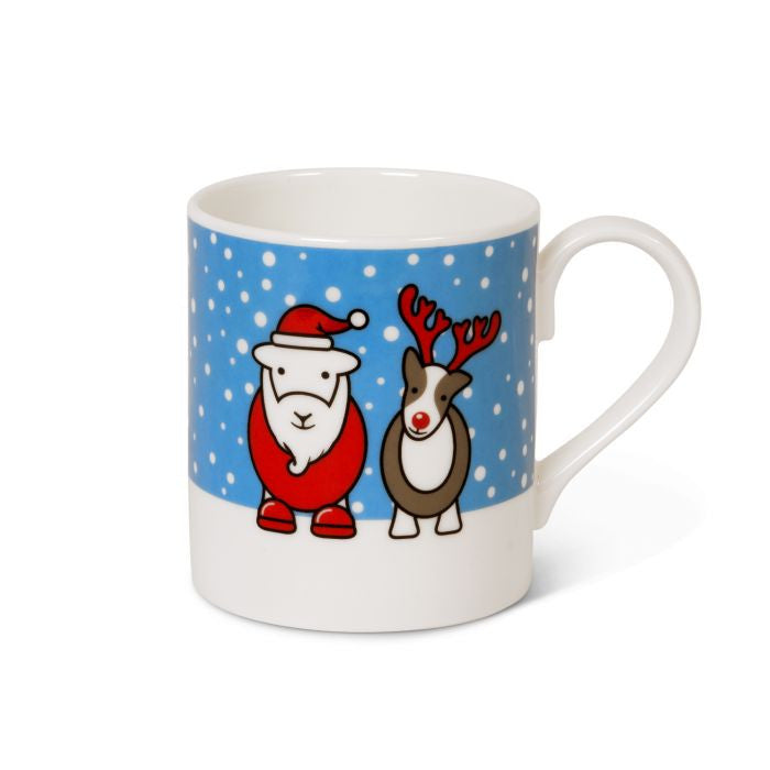 2019 herdy limited edition Christmas bone china mug, made in England.