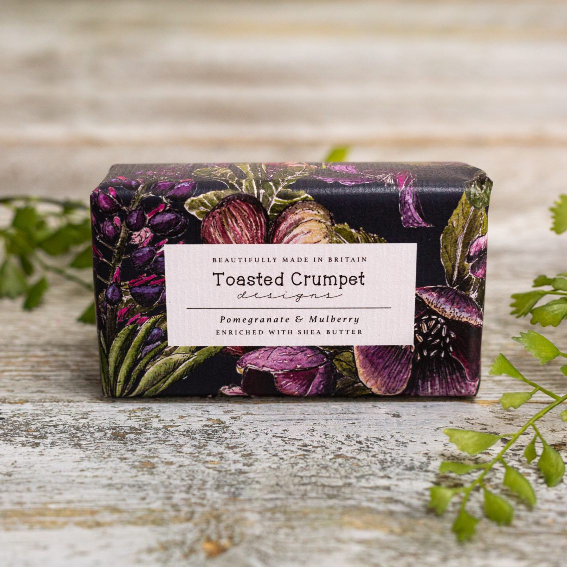 Pomegranate & Mulberry Soap by Toasted Crumpet.