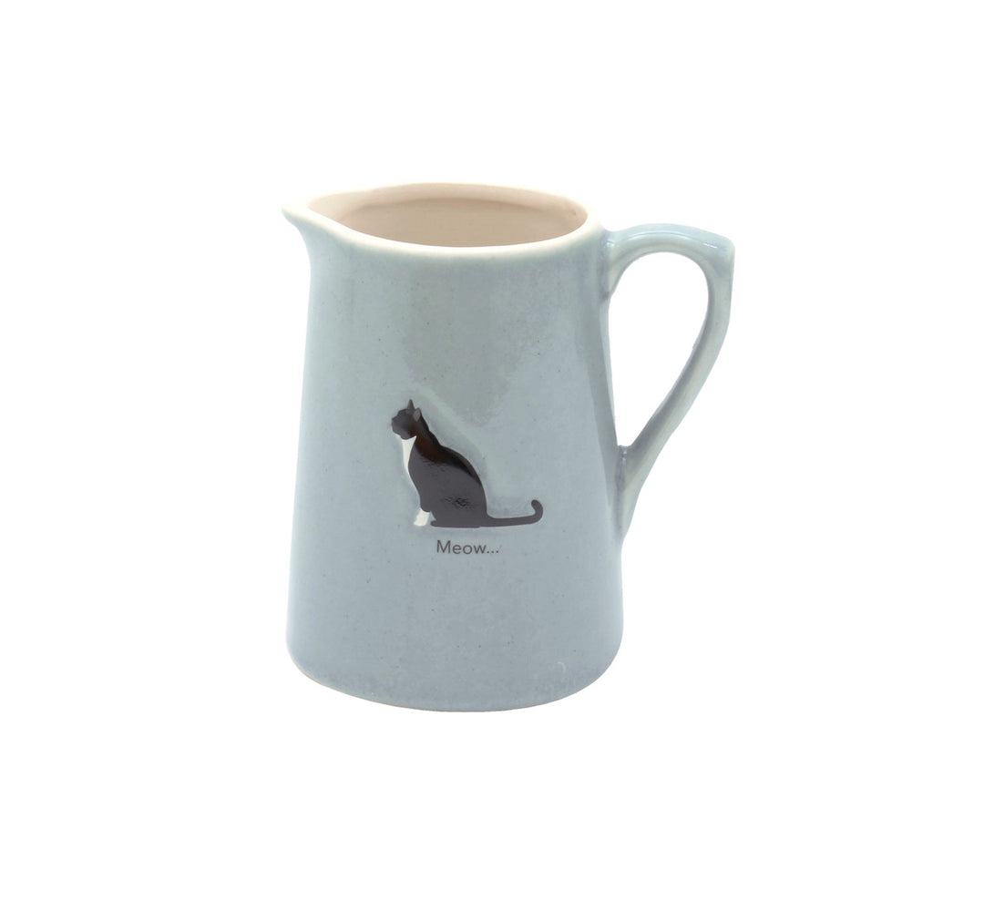 Grey Cat Jug by Bailey & Friends
