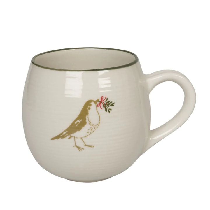 Robins Stoneware Mug