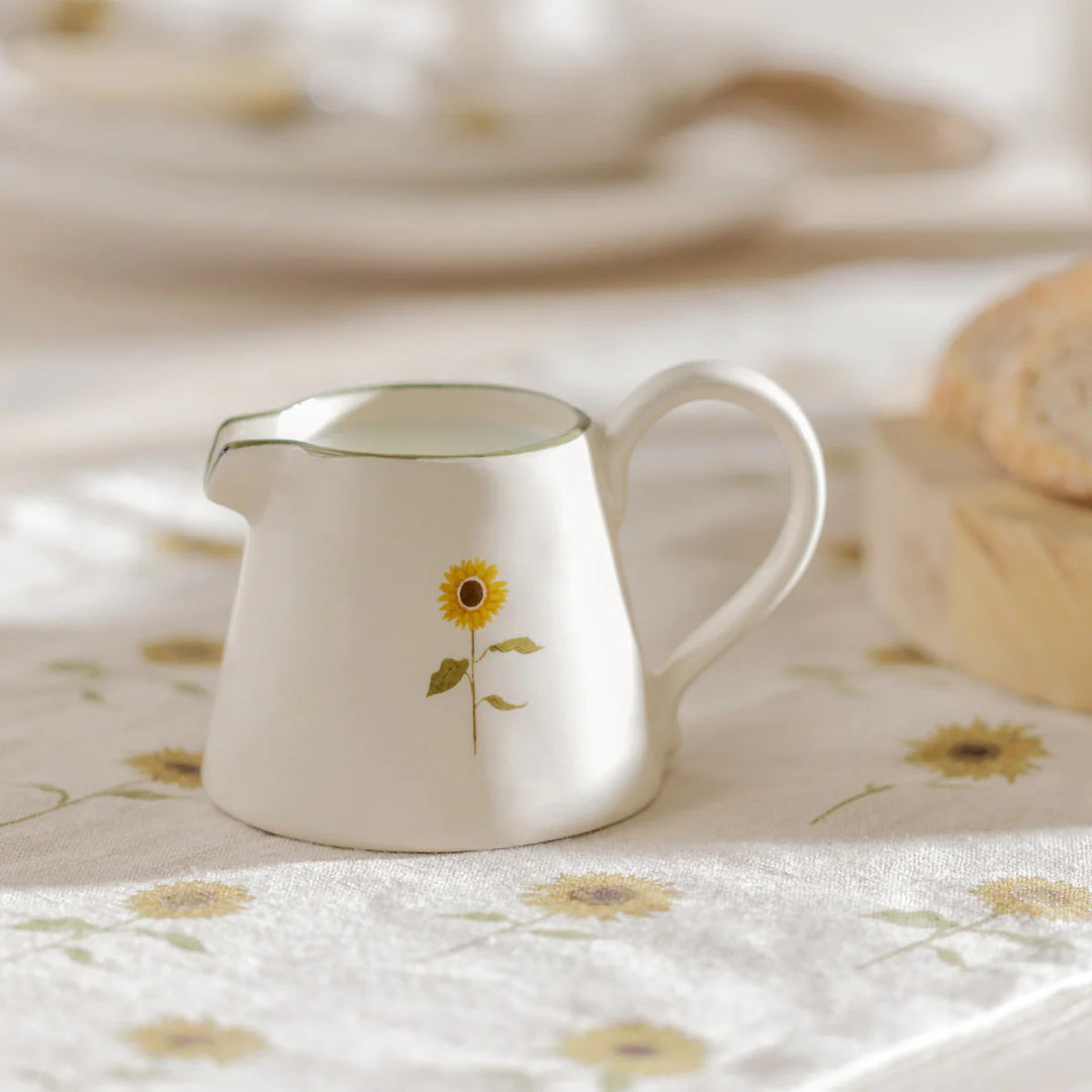 Sunflower Mini Stoneware Jug by Sophie Allport.