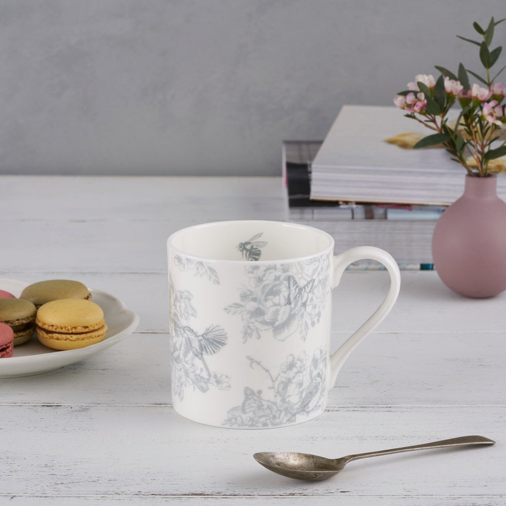 Wildlife in Spring Mug from Victoria Eggs.