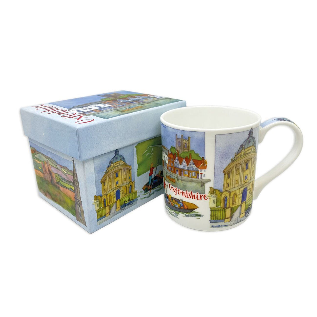 Emma Ball Oxfordshire Bone China Mug (Boxed)