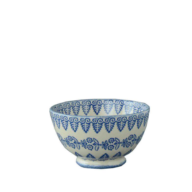 Brixton Pottery Lacey Blue Medium Bowl