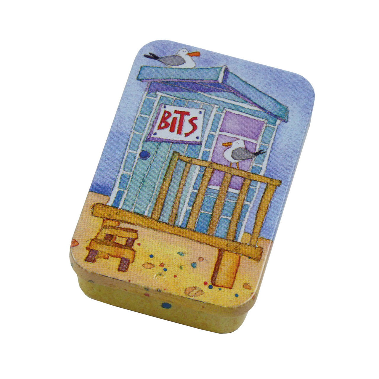 Emma Ball Beach Huts Mini Pocket Tin