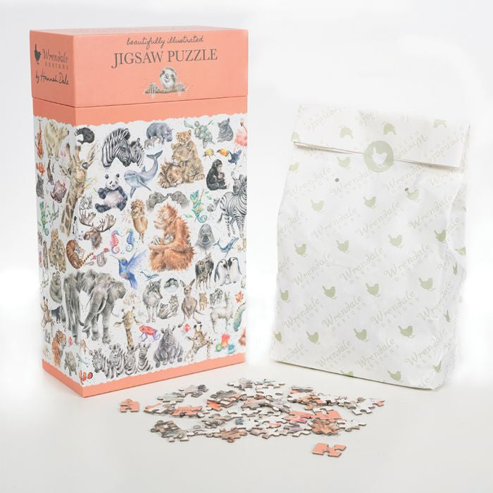 Wrendale Zoology 1000 piece jigsaw puzzle