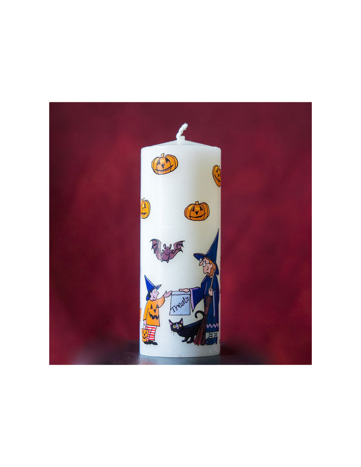 Alison Gardiner Halloween Mini Pillar Advent Candle